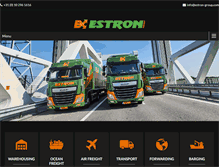 Tablet Screenshot of estron-group.com